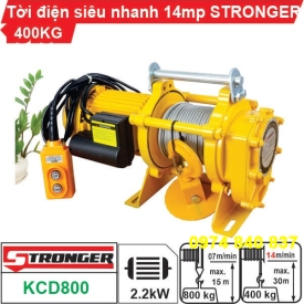 Tời dây tời điện siêu nhanh TDTĐ10