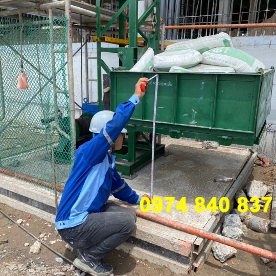 Vận Thăng Nâng Hàng 1000Kg 30m 