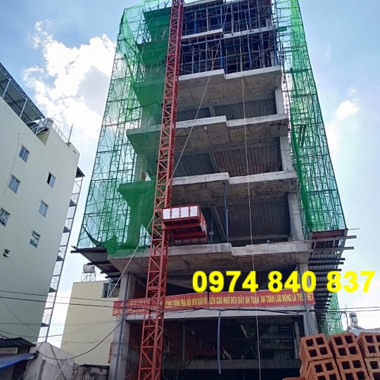 Máy vận thăng tải trọng từ 300kg đến 1500kg 