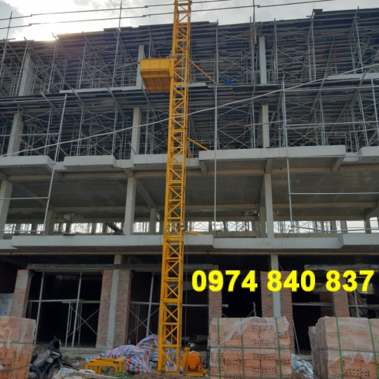 Vận Thăng Nâng Hàng 1000kg cao 35m
