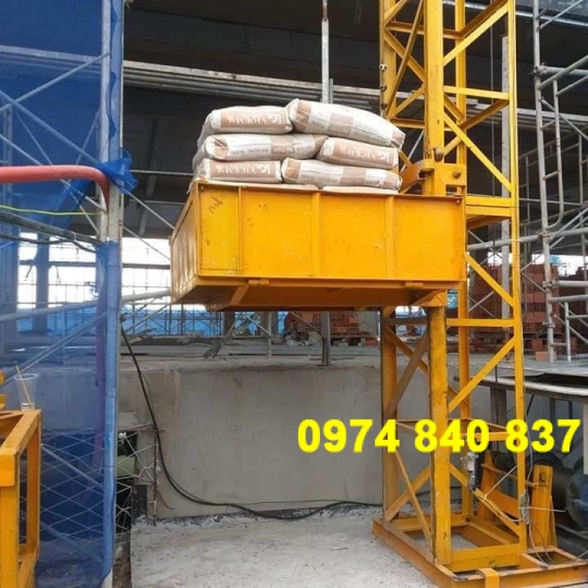 Vận Thăng Nâng Hàng 1200kg cao 27m M01